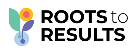 Roots to Results - leadership and management pathway logo 