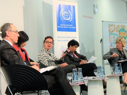 Speakers from knowledge sharing event