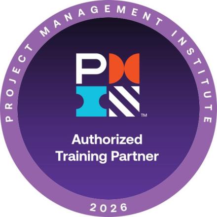 badge certifying UNSSC as a PMI Authorized Training Partner