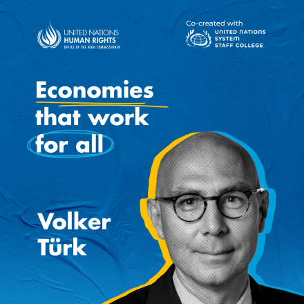 Volker-Türk - Economies For all Podcast 