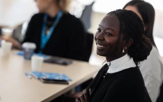 JPO orientation programme participant smiling