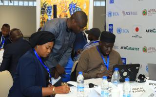 Work shop participants - UNDP launches e-course on sovereign credit ratings for African government officials 