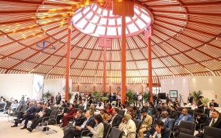 Parliamentarians gathered in Mongolia for the at the 17th session of the Conference of the Parties of the UN Convention to Combat Desertification 